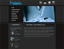 Tablet Screenshot of kovo-vyroba.cz